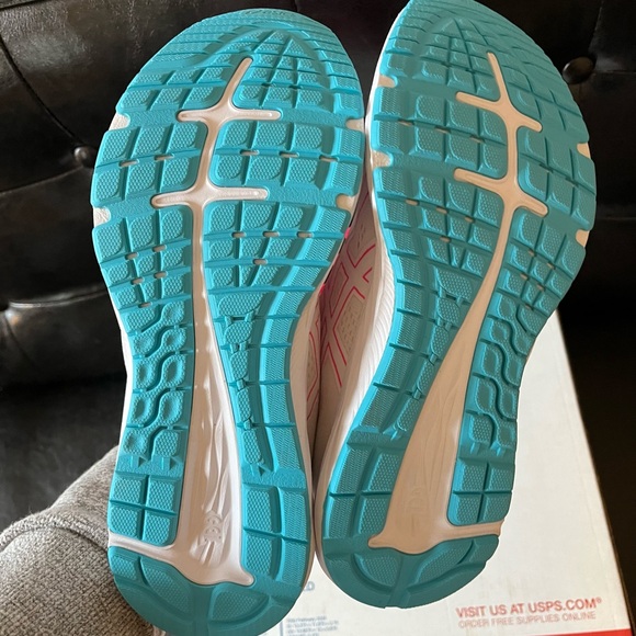 Asics Gel-Excite 7 White Pink Volt - Picture 6 of 7